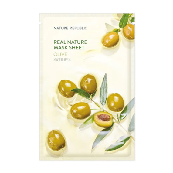 Real Nature Mask Sheet Olive