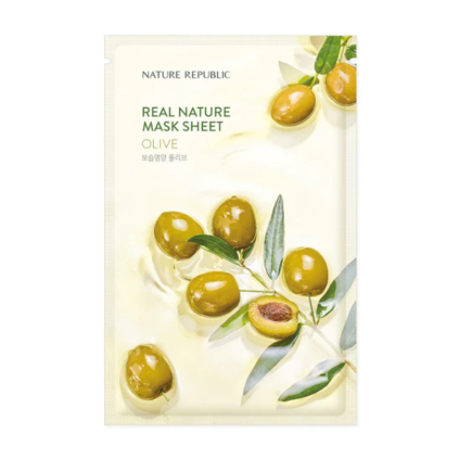 Real Nature Mask Sheet Olive