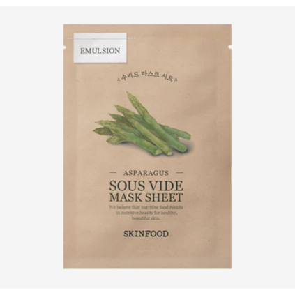 Sous Vide Mask Sheet Asparagus